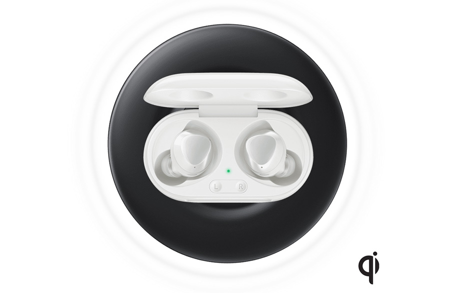 Słuchawki Samsung Galaxy Buds+ - ładowanie